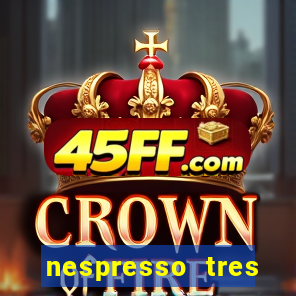 nespresso tres luzes piscando